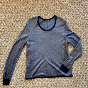Rag & Bone Ombré sweater with scissor back detail